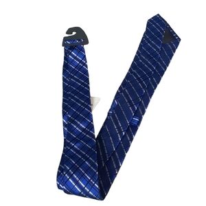 Saks fifth avenue blue silk tie OS